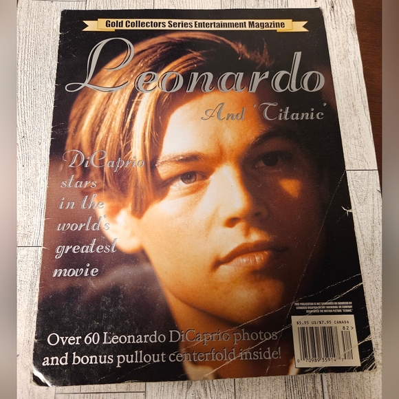 Leonardo DiCaprio Books | Set of 3 | Vintage | 90s | Collectible | - Picture 6 of 15